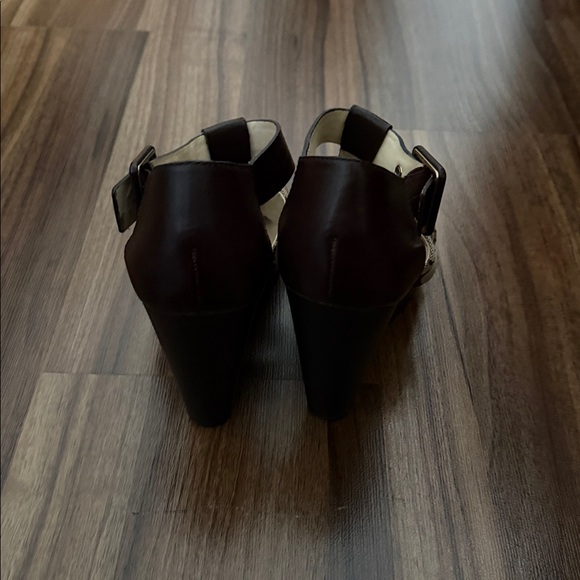 Coach beige and Brown Wedges - Picture 7 of 9